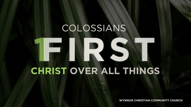 Colossians sermon series